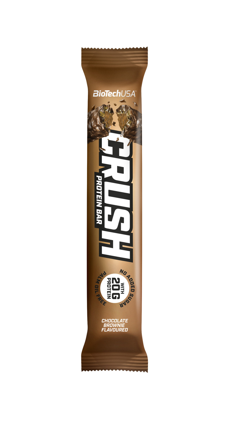 Crush Bar, Čokoládový Brownie - 12 x 64 g