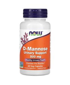 D-Mannose, 500 mg - 60 vegetariánskych kapsúl