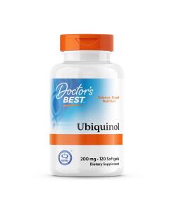 Doctor's Best Ubikinol s Kaneka 200 mg, 120 mäkkých kapsúl