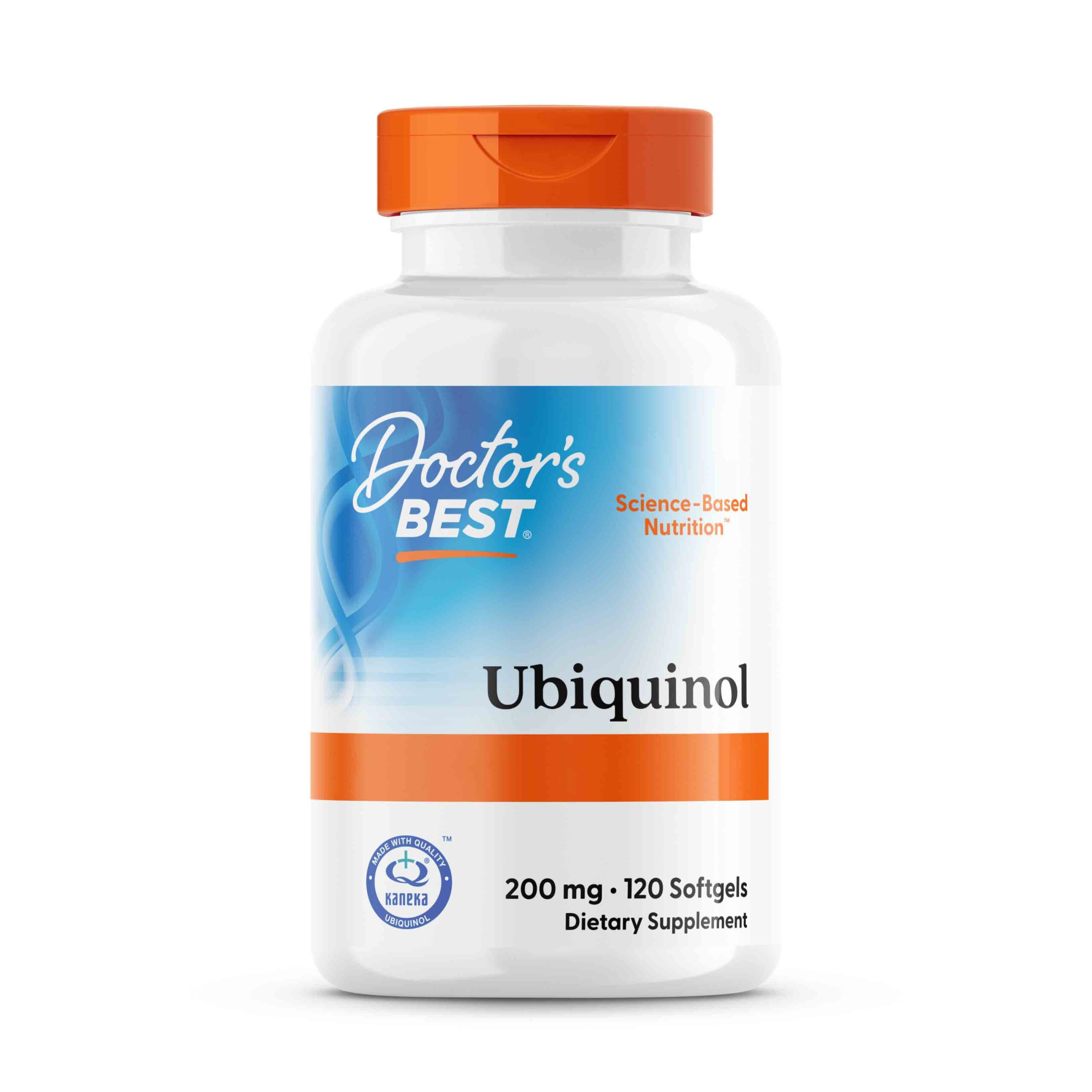 Doctor's Best Ubikinol s Kaneka 200 mg, 120 mäkkých kapsúl