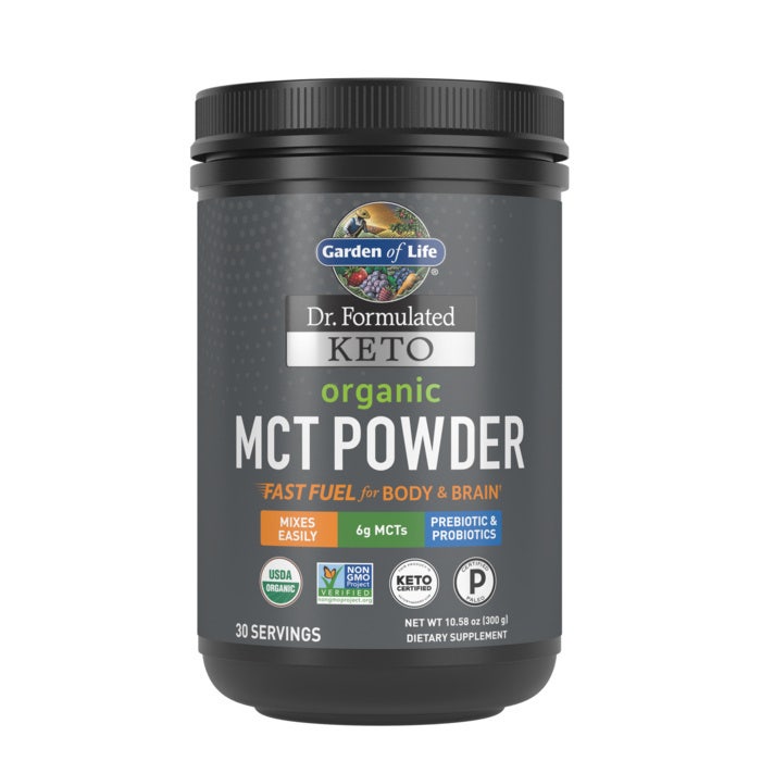 Dr. Formulated Keto Organický MCT prášok - 300 gramov