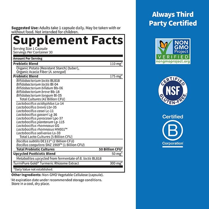 Dr. Formulované Probiotiká Sport+ 50 miliárd - 30 kapsúl – Obrázok 2