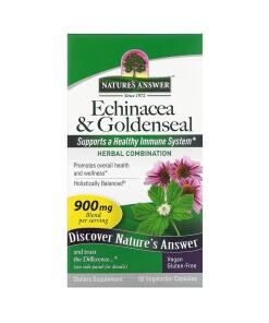 Echinacea a Goldenseal kapsule - 90 vegetariánskych kapsúl
