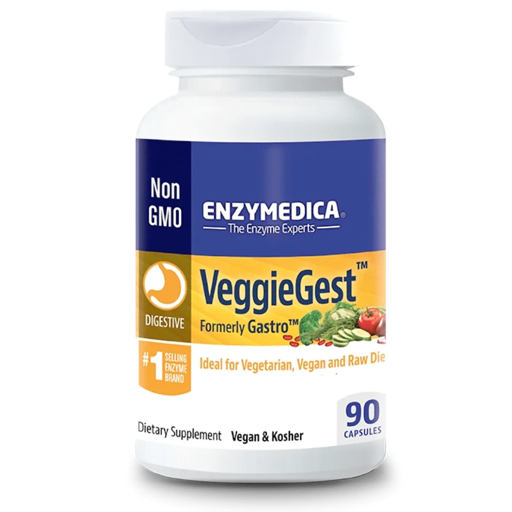 Enzymedica VeggieGest 90 kapsúl – Obrázok 2