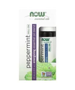 NOW Foods - Esenciálny olej v roll-one, Mäta pieporná - 10 ml