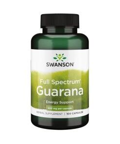 Plnohodnotný Guarana, 500 mg - 100 kapsúl