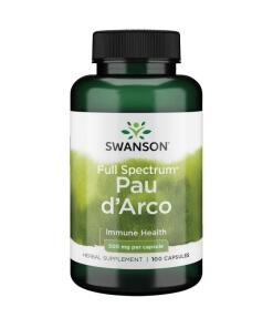 Plný spektrum Pau d'Arco, 500 mg - 100 kapsúl