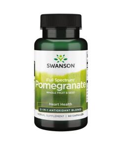 Plný spekter granátového jablka, celé ovocie a semeno - 60 kapsúl