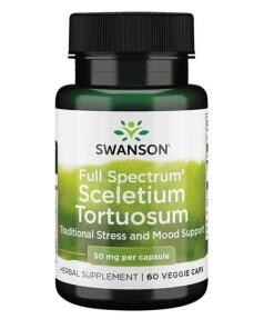 Plnohodnotné Sceletium Tortuosum, 50 mg - 60 rastlinných kapsúl