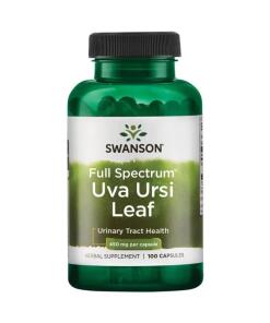 Plnohodnotné listy Uva Ursi, 450 mg - 100 kapsúl