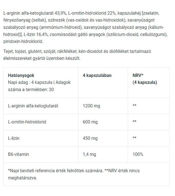 Regulátor GH hormónov - 120 kapsúl – Obrázok 3