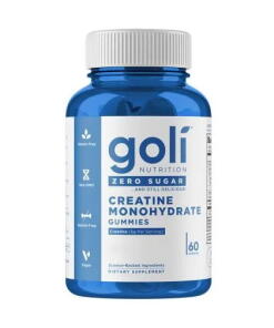 Goli Nutrition - GOLI NUTRITION Kreatín monohydrát bez cukru (60 žuvačiek)