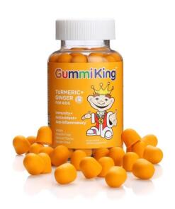 GummiKing - GUMMIKING Kurkuma + Zázvor pre deti (60 gumových cukríkov)