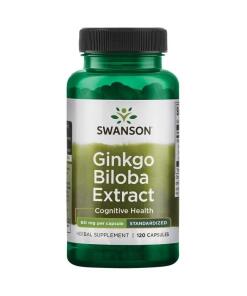 Ginkgo Biloba - extrakt 24%, 60 mg - 120 kapsúl
