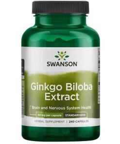 Ginkgo Biloba extrakt 24%, 60 mg - 240 kapsúl