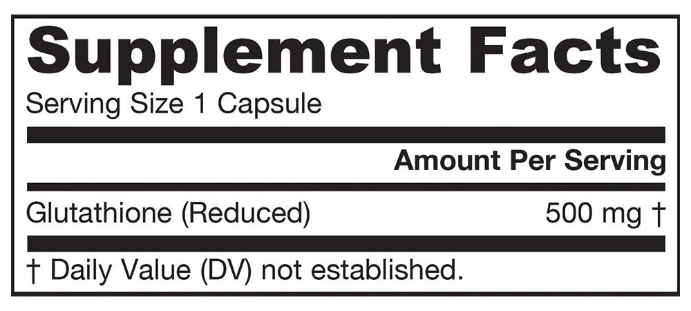 Glutatión Redukovaný, 500 mg - 120 kapsúl – Obrázok 2