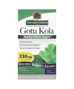 Gotu Kola, 330 mg - 60 vegetariánskych kapsúl