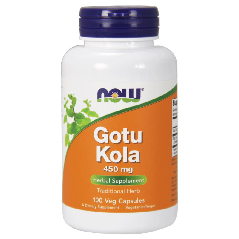 Gotu Kola, 450 mg - 100 vegánskych kapsúl