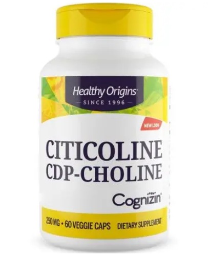 Healthy Origins - HEALTHY ORIGINS Cognizin Citikolín CDP-Cholín 250 mg (60 kapsúl)