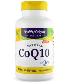 Healthy Origins - Prírodný CoQ10 (60 kapsúl)
