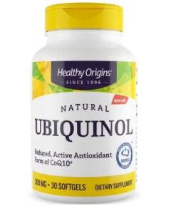 Healthy Origins - HEALTHY ORIGINS Prírodný Ubichinol 300 mg (30 kapsúl)
