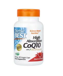 Vysoko absorbovateľný CoQ10 s BioPerine, 100 mg - 120 vcaps