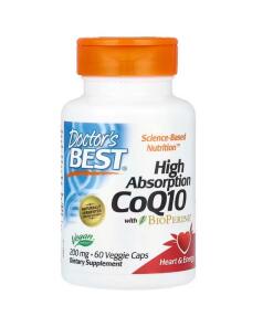 CoQ10 s vysokou absorpciou s BioPerine, 200 mg - 60 vcaps