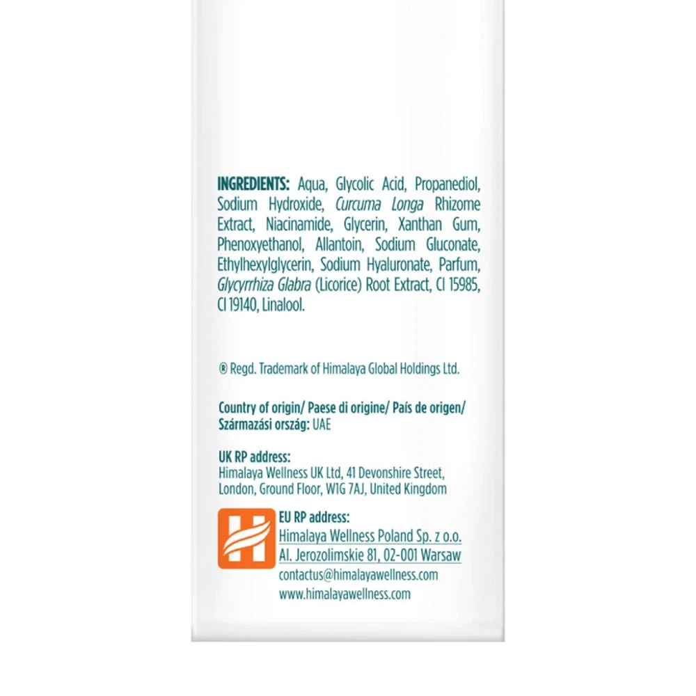 Himalaya - Sérum na tvár s kurkumou pre čistenie tmavých škvŕn Himalaya (30 ml, kurkuma) – Obrázok 8