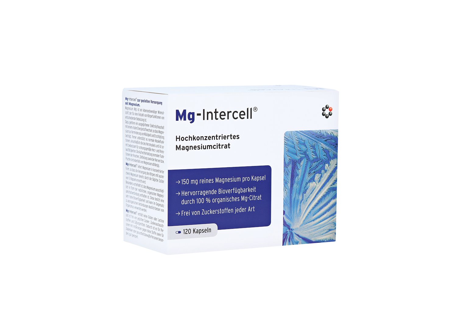 Intercell Pharma - INTERCELL PHARMA Mg-Intercell Magnesium citrate (120 caps)