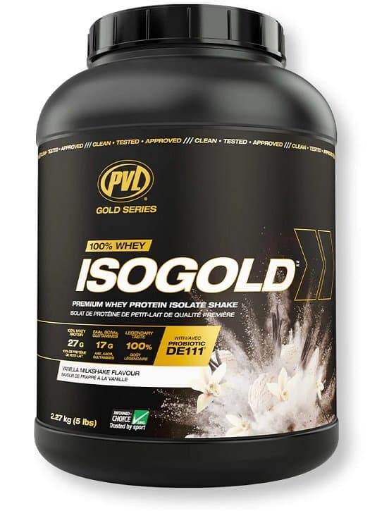 IsoGold Gold Series, Vanilkový milkshake - 2270g