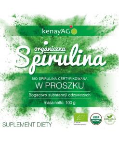 Kenay - KENAY Spirulina Organic Powder (100 g / 3,527 oz.)