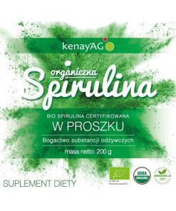 Kenay - KENAY Spirulina Organic Powder (200 g / 7,055 oz.)