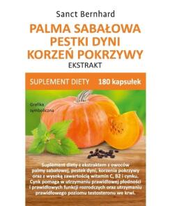 Krauterhaus Sanct Bernhard - KRAUTERHAUS SANCT BERNHARD Sabal palm, pumpkin seed, nettle root extract (180 caps)