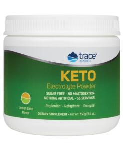 Keto elektrolytický prášok, citrón-limetka - 330g