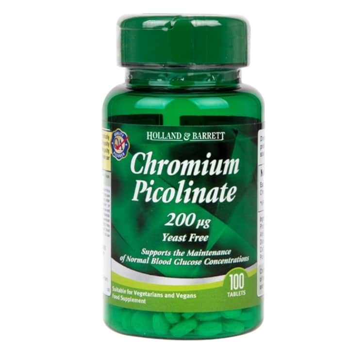 Chrom pikolinát, 200 mcg - 100 tabliet