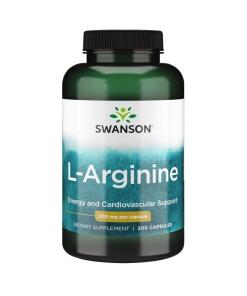L-Arginín, 500 mg - 200 kapsúl
