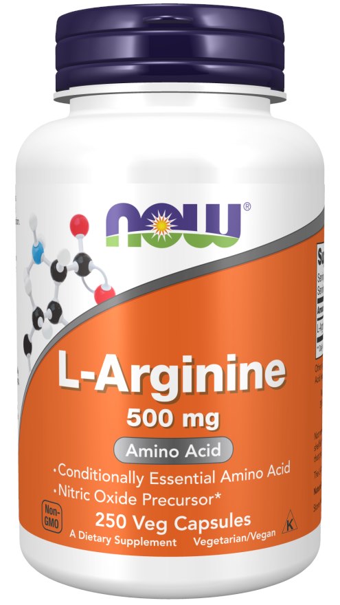 L-Arginín, 500 mg - 250 kapsúl
