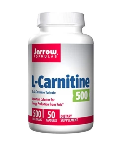 L-karnitín, 500 mg - 50 kapsúl