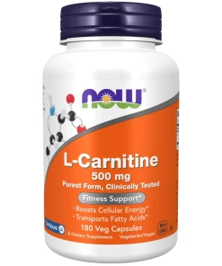 L-karnitín, 500 mg - 180 kapsúl