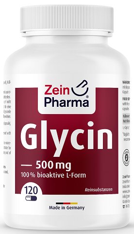 L-Glycín, 500 mg - 120 kapsúl