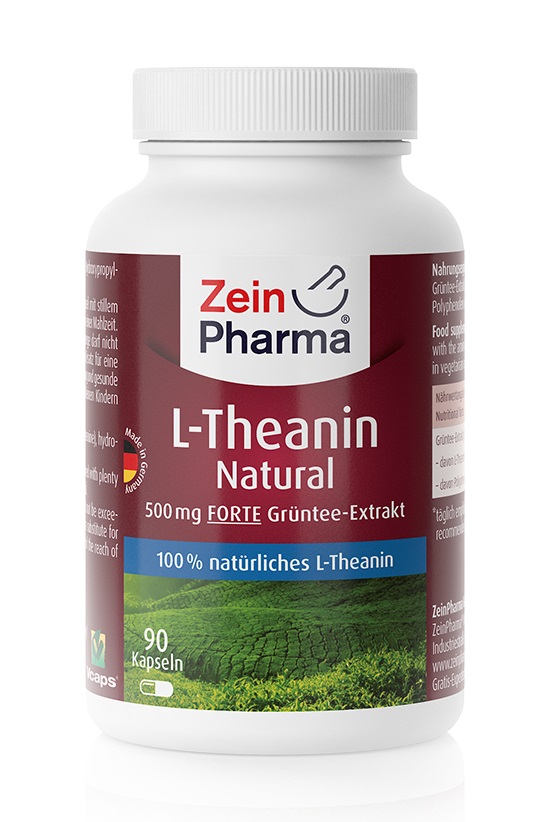 L-Theanín Prírodný, 500 mg - 90 kapsúl