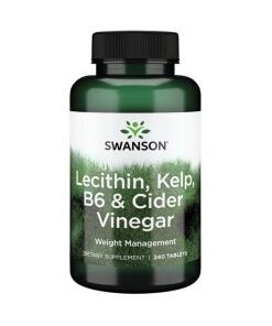 Lecitín, Tang, B6 & Jablčný ocot - 240 tabliet