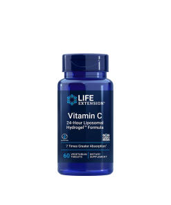 Life Extension - Vitamín C 24-hodinová lipozomálna hydrogélová formula (60 rastlinných tabliet)