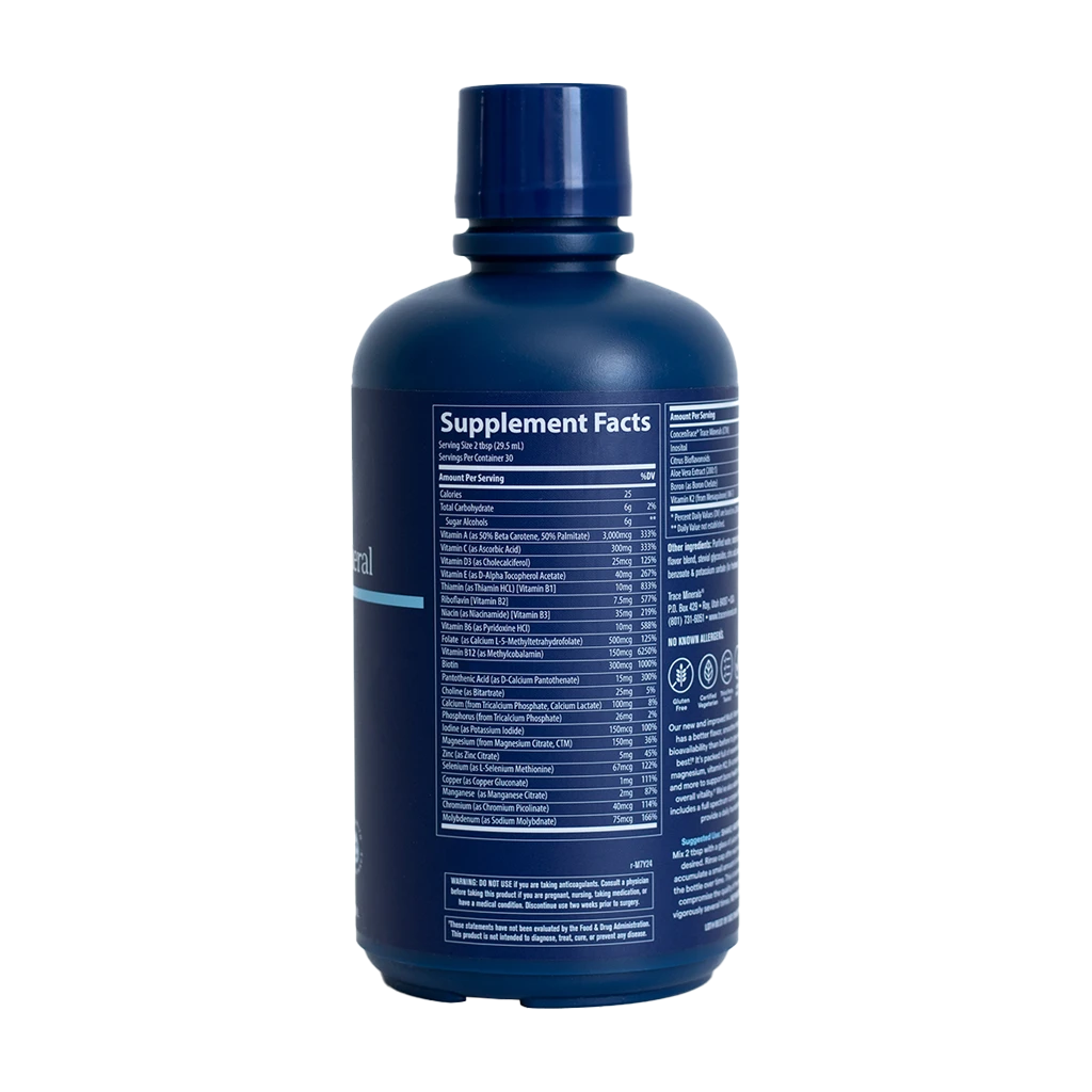 Tekutý multivitamín-minerál, bobule - 887 ml – Obrázok 3