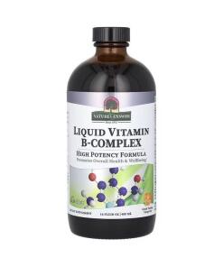 Tekutý vitamínový komplex skupiny B, mandarínka - 480 ml