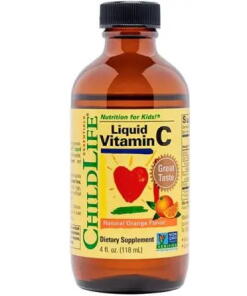 Tekutý vitamín C, Prírodná pomarančová príchuť - 118 ml