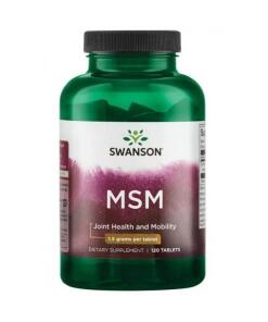 MSM Metylsulfonylmetán, 1500 mg - 120 tabliet