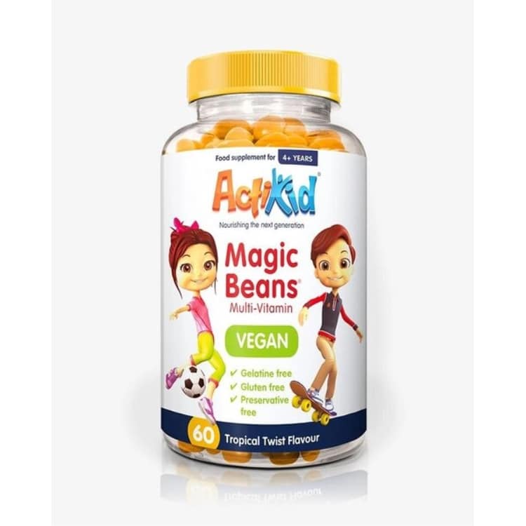 Magické fazuľky Multi-Vitamín - Vegánske, Tropický Twist - 60 fazuliek