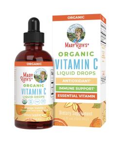 Mary Ruth's Vitamín C kvapky s príchuťou pomaranča a vanilky 120 ml