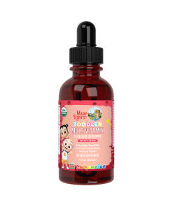 MaryRuth's Multivitamín pre batoľatá + Železo, kvapky s príchuťou pomaranča a vanilky, 30 ml
